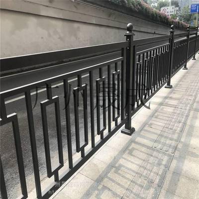 白云區市政護欄廠家 廣州道路交通隔離圍欄定做