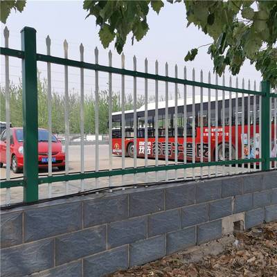 小區(qū)圍墻隔離護欄 三安鋼護欄 工廠小區(qū)學(xué)校圍墻