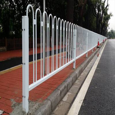 河源學校路邊安全護欄 茂名機動車道護欄圖片 馬路交通防撞圍欄